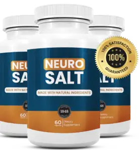 NeuroSalt bottle with guarantee